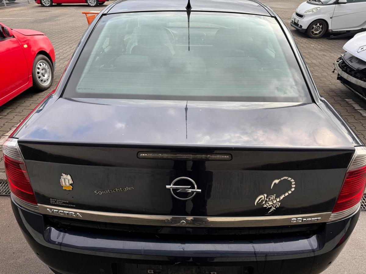 Opel Vectra C original Heckdeckel Heckklappe 4BU Saturnblau Metallic Rohbau BJ06